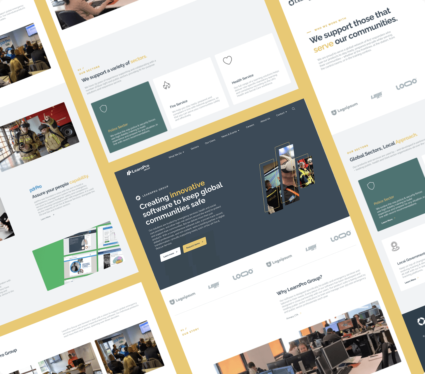 M&A Re-Brand and Website Re-Design