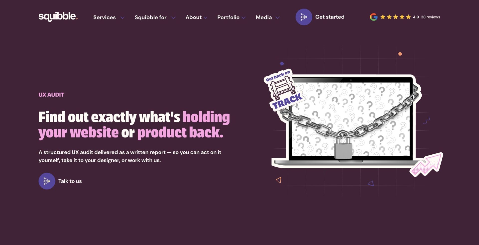 Squible UX Audit Birmingham | From £550 | Written Report | Squibble